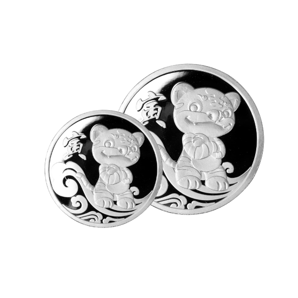 Bạc Mỹ Nghệ Con Giáp Kim Dần – 1 Chỉ