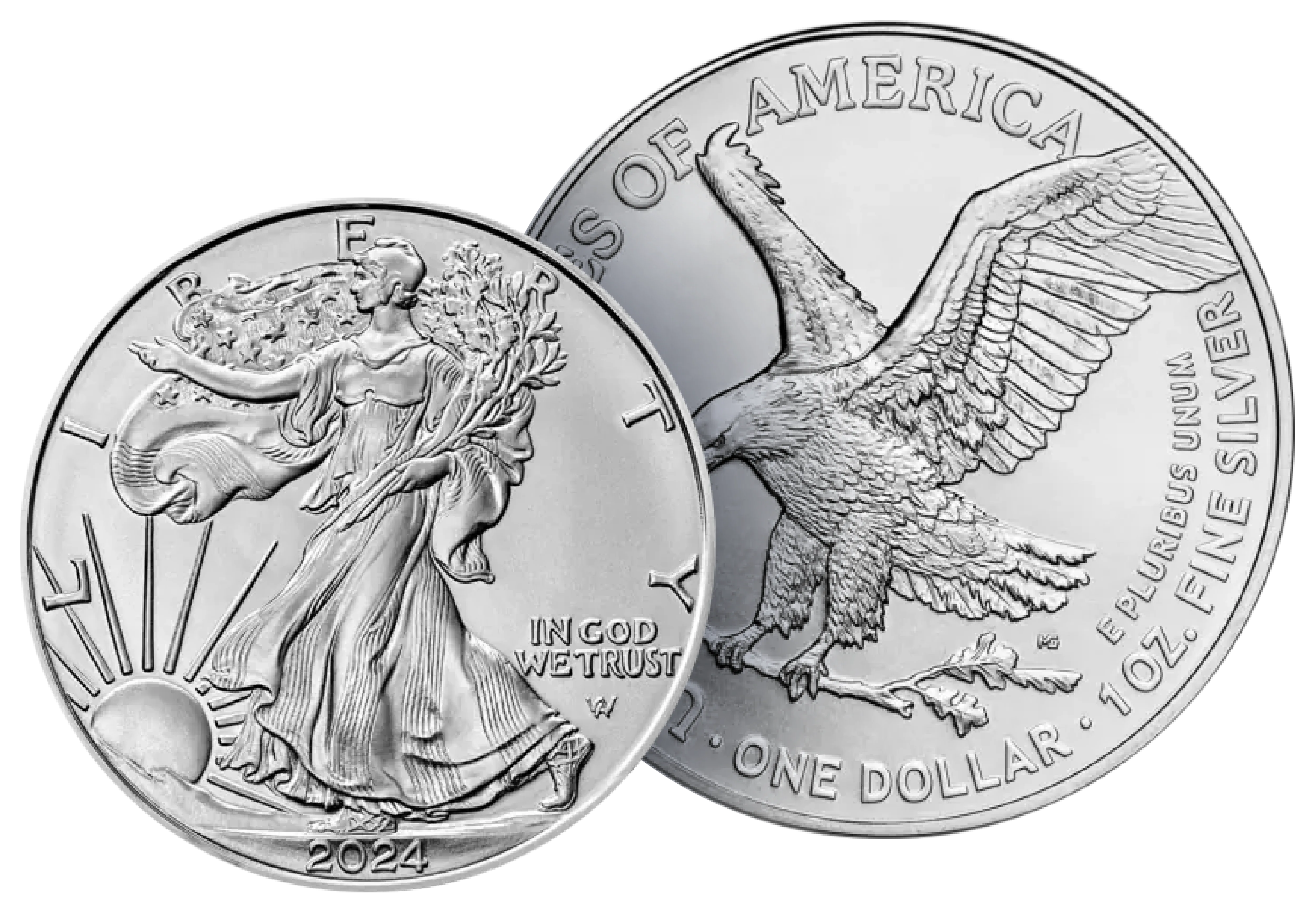 Đồng Bạc American Eagle 1 OZ 2024 (8.3 Chỉ)
