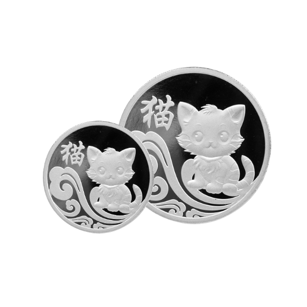 Bạc Mỹ Nghệ Con Giáp Kim Mão – 1 Chỉ